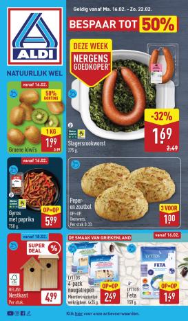 aldi - De ALDI folder geldig vanaf 16-02-2026 t/m 22-02-2026