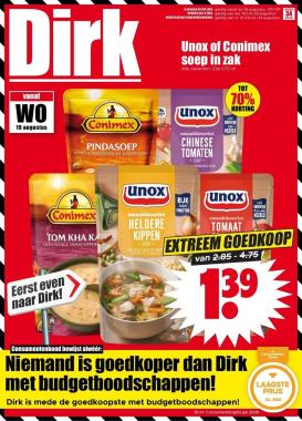 dirk - Dirk folder voor volgende week van woensdag 19-08-2026 tot dinsdag 25-08-2026