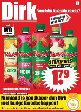 dirk - Dirk folder voor volgende week van woensdag 09-09-2026 tot dinsdag 15-09-2026