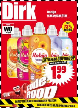 dirk - Dirk folder voor volgende week van woensdag 15-04-2026 tot dinsdag 21-04-2026