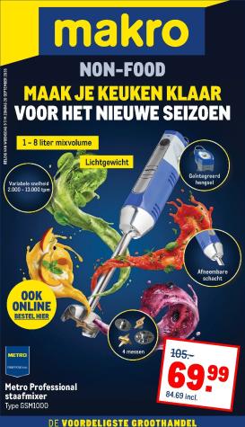 makro - Makro - Non-Food folder voor volgende week van woensdag 09-09-2026 tot zondag 20-09-2026