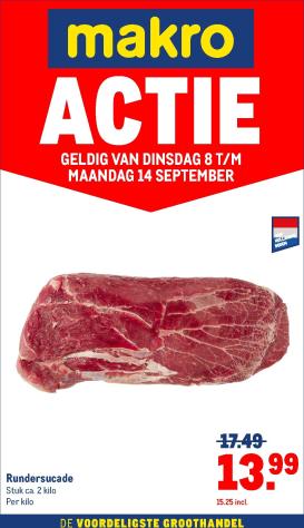 makro - Huidige Makro - Versdeals folder geldig van dinsdag 08-09-2026 tot maandag 14-09-2026