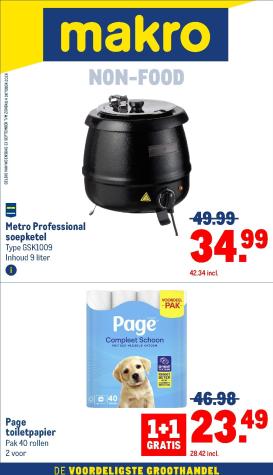 makro - Makro - Non-Food folder voor volgende week van woensdag 23-09-2026 tot zondag 04-10-2026