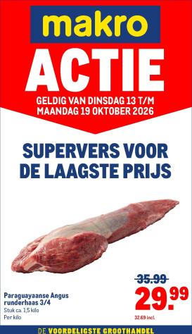 makro - Huidige Makro - Versdeals folder geldig van dinsdag 13-10-2026 tot maandag 19-10-2026