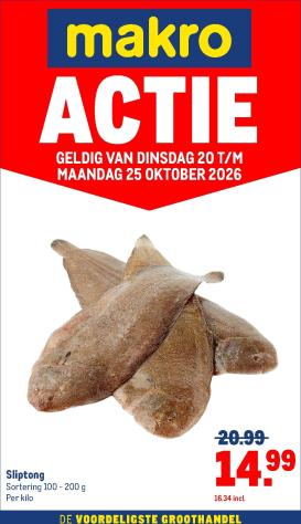 makro - Huidige Makro - Versdeals folder geldig van dinsdag 20-10-2026 tot zondag 25-10-2026