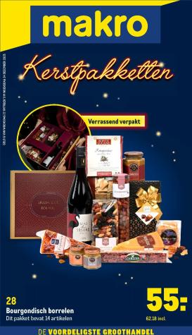 makro - De Makro - Kerstpakketten folder geldig vanaf 22-10 t/m 24-12
