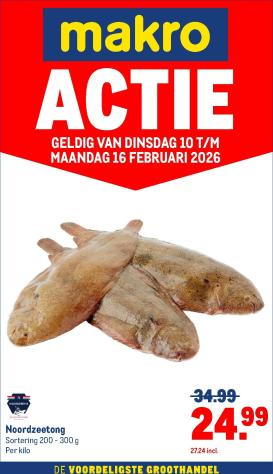 makro - De Makro - Versdeals folder geldig vanaf 10-02-2026 t/m 16-02-2026