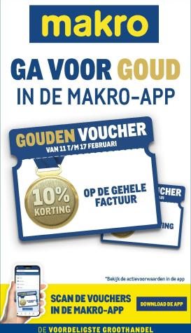 makro - De Makro - Winterspelen folder geldig vanaf 11-02-2026 t/m 17-02-2026