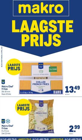 makro - Huidige Makro - Laagste prijs folder geldig van donderdag 05-02-2026 tot maandag 20-04-2026