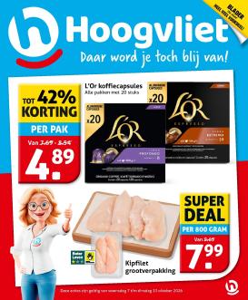hoogvliet - Huidige Hoogvliet folder geldig van woensdag 07-10-2026 tot dinsdag 13-10-2026
