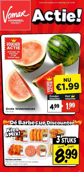 vomar - Huidige Vomar - Weekendfolder folder geldig van donderdag 25-06-2026 tot zaterdag 04-07-2026
