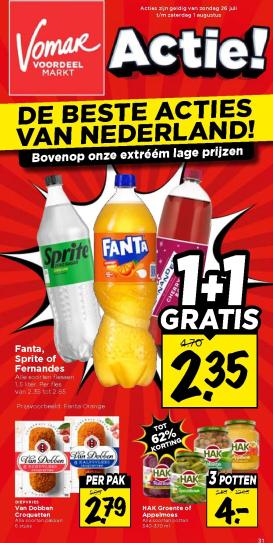 vomar - Vomar folder voor volgende week van zondag 26-07-2026 tot vrijdag 31-07-2026
