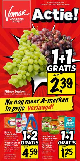 vomar - Vomar folder voor volgende week van zondag 06-09-2026 tot zaterdag 12-09-2026