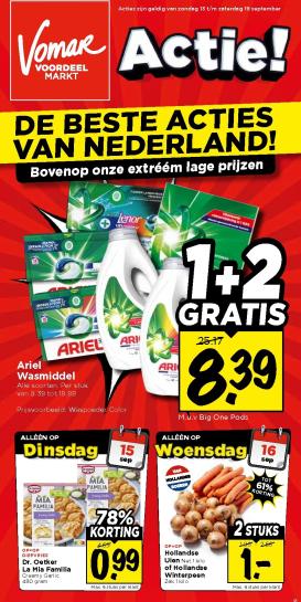 vomar - Vomar folder voor volgende week van zondag 13-09-2026 tot zaterdag 19-09-2026