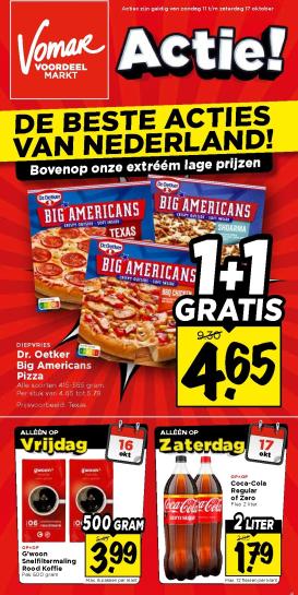 vomar - Vomar folder voor volgende week van zondag 11-10-2026 tot zaterdag 17-10-2026