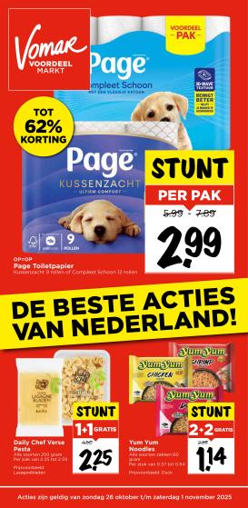 vomar - De Vomar folder geldig vanaf 26-10 t/m 01-11