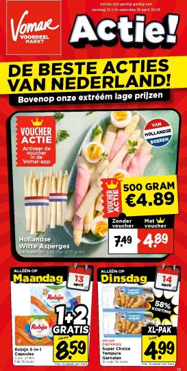 vomar - Vomar folder voor volgende week van zondag 12-04-2026 tot zaterdag 18-04-2026