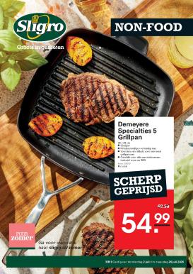 sligro - Sligro - Non-Food folder voor volgende week van donderdag 02-07-2026 tot maandag 20-07-2026