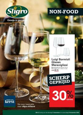 sligro - De Sligro - Non-Food folder geldig vanaf 11-12 t/m 31-12