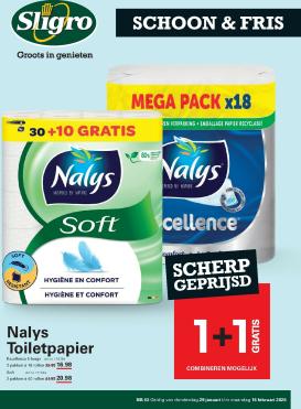sligro - De Sligro - Schoon & Fris folder geldig vanaf 29-01 t/m 16-02