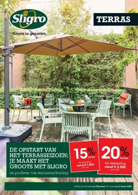 sligro - De Sligro - Terras Special folder geldig vanaf 29-01 t/m 09-03