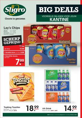 sligro - De Sligro - Bigdeals folder geldig vanaf 29-01 t/m 16-02