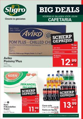 sligro - De Sligro - Bigdeals folder geldig vanaf 19-02-2026 t/m 09-03-2026