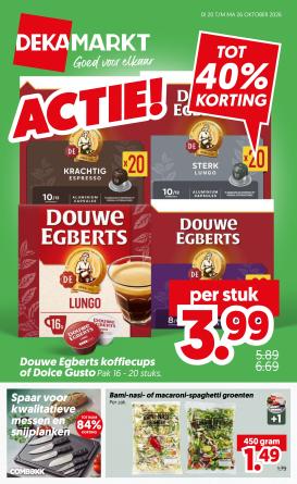 dekamarkt - Dekamarkt folder voor volgende week van dinsdag 20-10-2026 tot maandag 26-10-2026