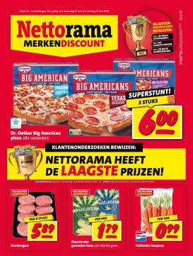 nettorama - Nettorama folder voor volgende week van maandag 25-05-2026 tot zondag 31-05-2026