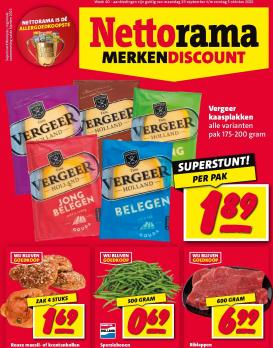nettorama - Nettorama folder geldig vanaf 29-09 t/m 05-10