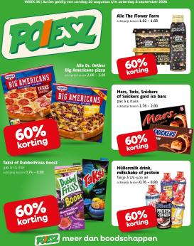 poiesz - Poiesz folder voor volgende week van zondag 30-08-2026 tot zaterdag 05-09-2026