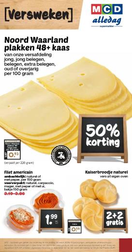 mcd - De MCD - Alledag folder geldig vanaf 16-03-2026 t/m 22-03-2026