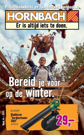 hornbach - De Hornbach - Bereid je voor op de winter folder geldig vanaf 27-10 t/m 23-11