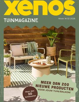 xenos - De Xenos - Tuinmagazine folder geldig vanaf 30-03-2026 t/m 09-08-2026