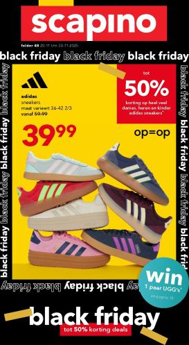 scapino - De Scapino - Black Friday folder geldig vanaf 20-11 t/m 30-11