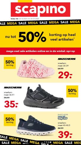 scapino - De Scapino - Mega Sale folder geldig vanaf 22-12 t/m 04-01