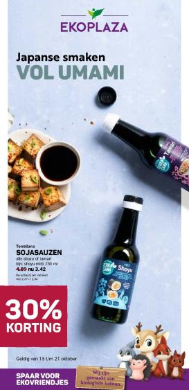 ekoplaza - Ekoplaza folder geldig vanaf 15-10 t/m 21-10