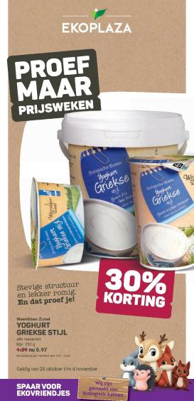 ekoplaza - De Ekoplaza folder geldig vanaf 29-10 t/m 04-11