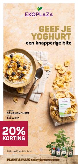 ekoplaza - Huidige Ekoplaza folder geldig van woensdag 29-04-2026 tot dinsdag 05-05-2026