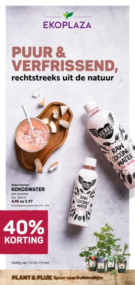 ekoplaza - Huidige Ekoplaza folder geldig van woensdag 13-05-2026 tot dinsdag 19-05-2026