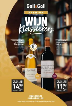 gall-gall - De Gall&Gall Premium folder geldig vanaf 17-11 t/m 30-11
