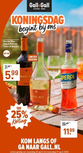 gall-gall - Huidige Gall&Gall folder geldig van maandag 20-04-2026 tot maandag 27-04-2026