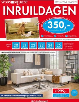 woonsquare - De Woonsquare folder geldig vanaf 20-10 t/m 25-10