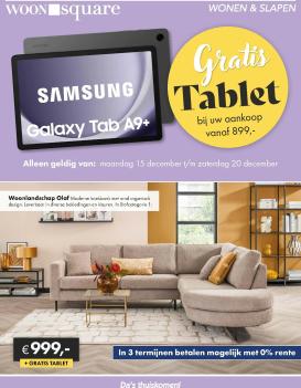 woonsquare - De Woonsquare folder geldig vanaf 15-12 t/m 20-12