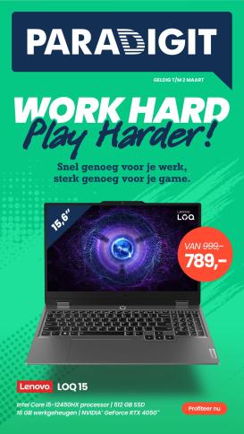 paradigit - Paradigit folder geldig vanaf 17-02 t/m 02-03