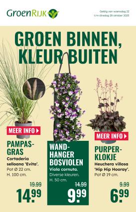 groenrijk - De GroenRijk folder geldig vanaf 22-10 t/m 28-10