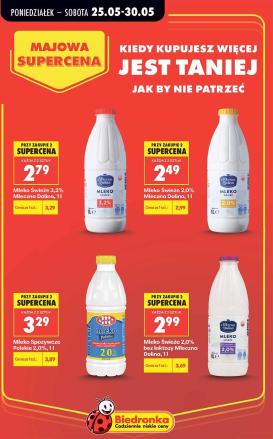 biedronka - Nowa gazetka Biedronka - Majowa supercena ważna od 25.05.2026 do 30.05.2026