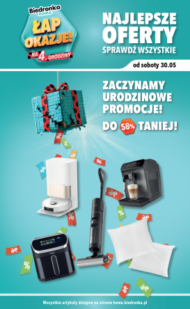 biedronka - Aktualna gazetka Biedronka - Home ważna od 30.05.2026 do 30.06.2026