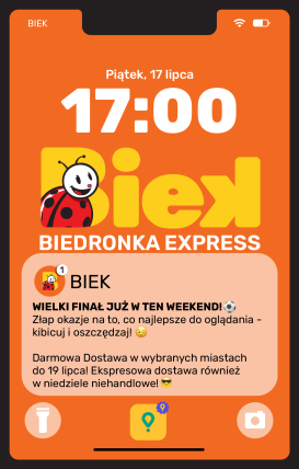 biedronka - Aktualna gazetka Biedronka - BIEK ważna od 17.07.2026 do 19.07.2026