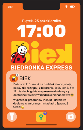 biedronka - Aktualna gazetka Biedronka - Biek ważna od 23.10.2026 do 25.10.2026